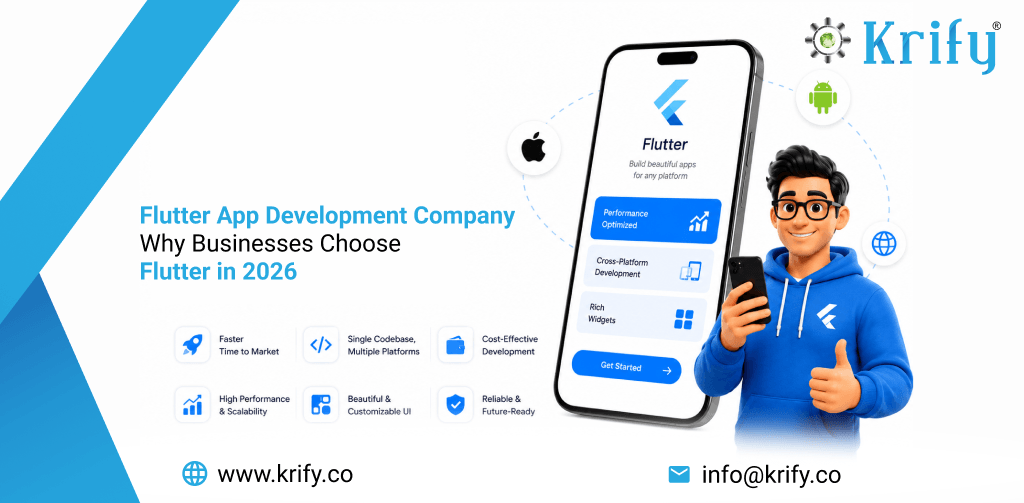 Flutter App Development Company: Why Businesses Choose Flutter in 2026